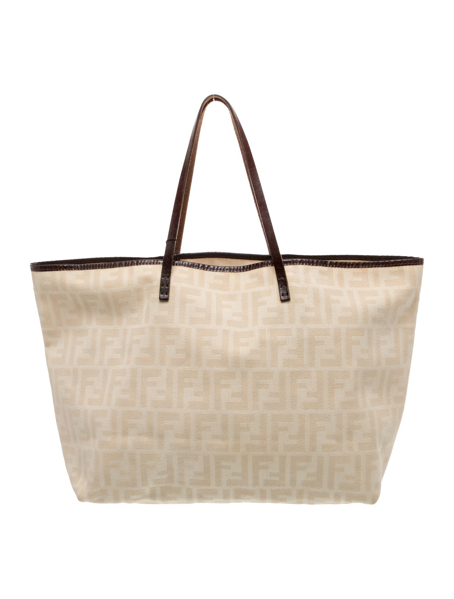 Fendi Zucca FF Roll Tote